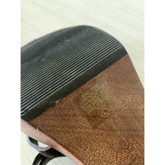 Gianni Binni Women's Shoes Ring Tone, Leather Upper, size 71/2 - Picture 8 of 8